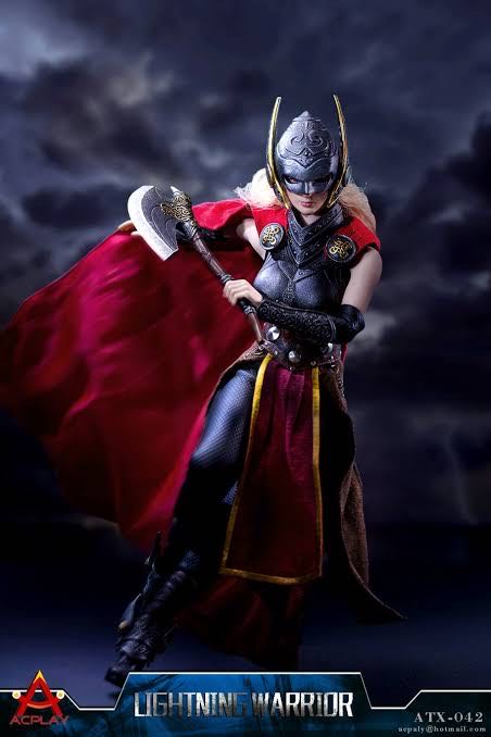Lightening Warrior (Lady Thor) - AC Toys (Thor) action figure collectible - Main Image 2