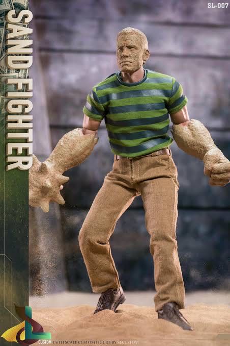Sand Fighter (Sand Man) - SL Custom (Spider- Man 3) action figure collectible - Main Image 3