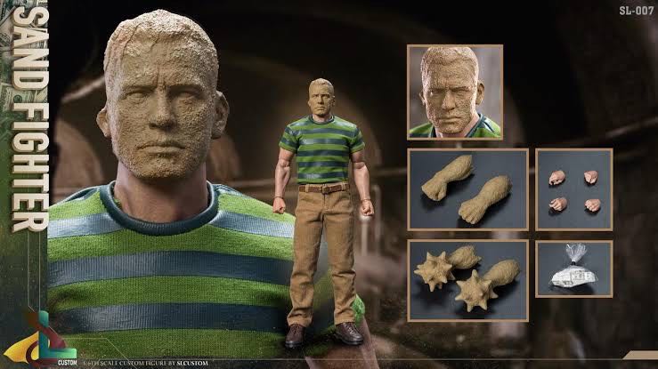 Sand Fighter (Sand Man) - SL Custom (Spider- Man 3) action figure collectible - Main Image 4