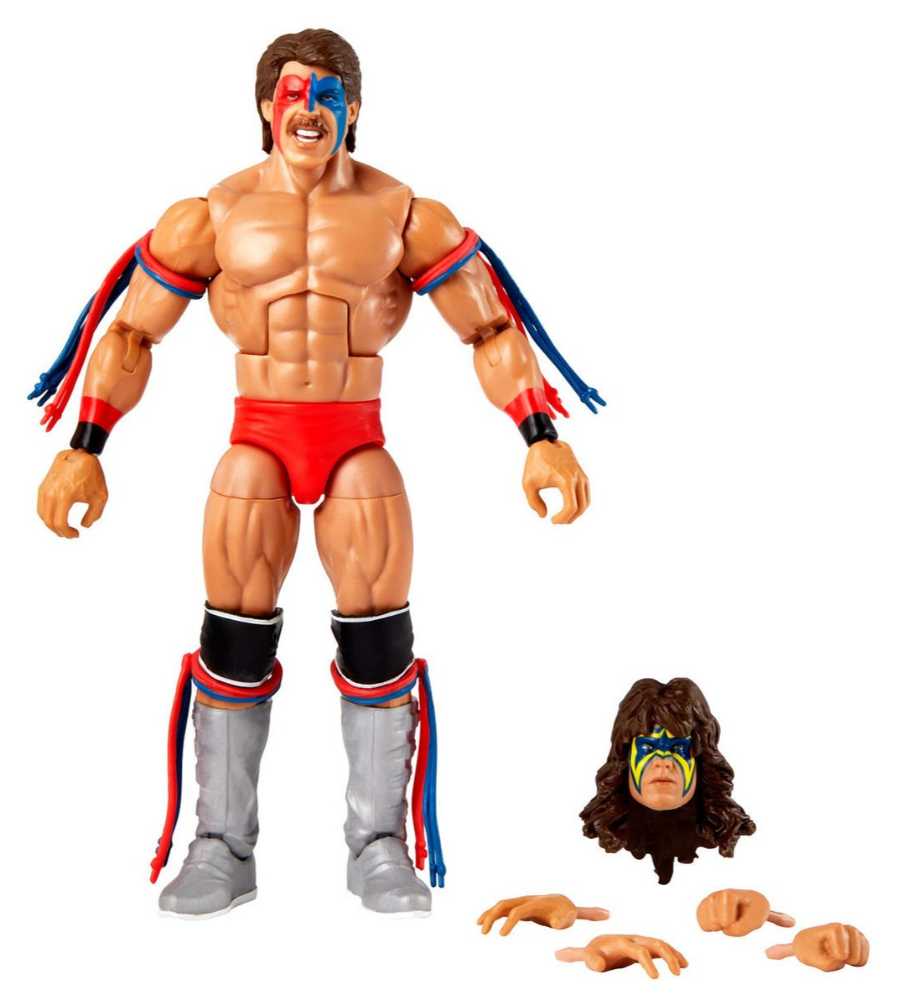 Wwe Legends Series 17 Elite Collection Ultimate Warrior In Hand!!! - Mattel Wwe (WWE) action figure collectible [Barcode 194735117246] - Main Image 3