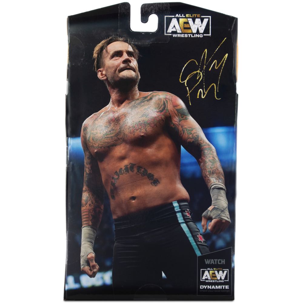 CM Punk - Jazwares AEW (AEW Unmatched Collection 4) action figure collectible - Main Image 4