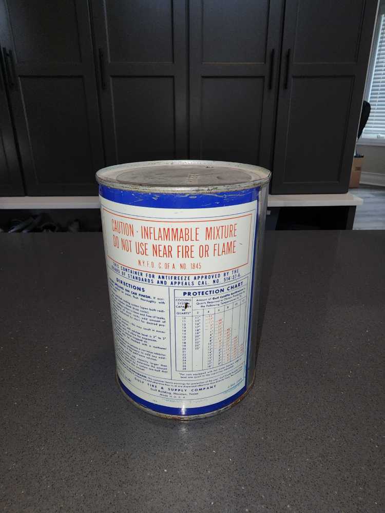 Gulf Coldflo Antifreeze (127)  action figure collectible - Main Image 3