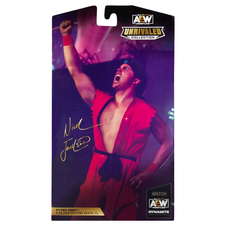 Nick Jackson (Ken) - Jazwares (AEW) action figure collectible [Barcode 191726436157] - Main Image 2
