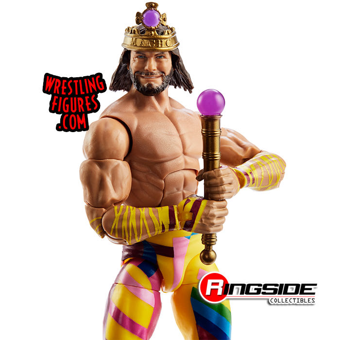 “Macho King” Randy Savage - Mattel WWE (WWE Wrestlemania 39 Elite) action figure collectible - Main Image 3
