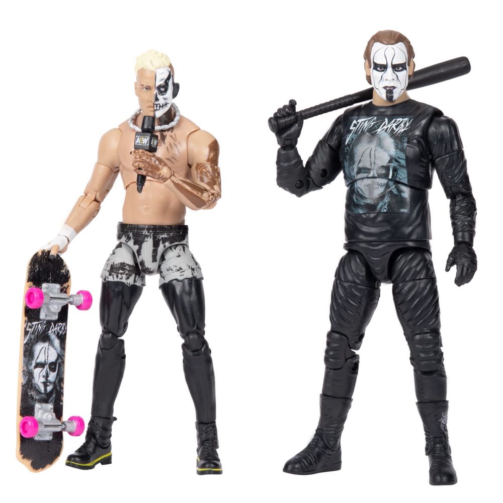 #05 Sting & Darby Allin - Jazwares AEW (Unrivaled Collection) action figure collectible - Main Image 2