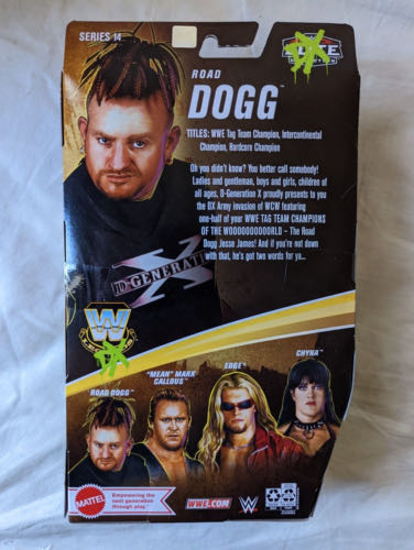 Road Dogg Jesse James - WWE Mattel (WWE Elite Legends Series 14) action figure collectible - Main Image 2