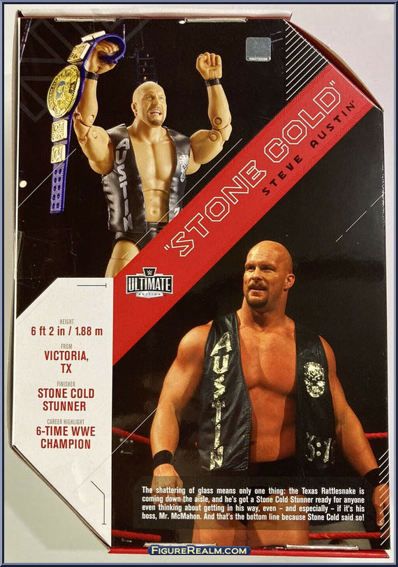 Stone Cold Steve Austin - WWE Mattel (WWE Elite Ultimate Edition Series 9) action figure collectible - Main Image 2