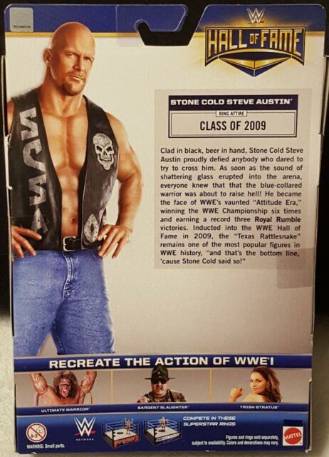 Stone Cold Steve Austin - WWE Mattel (WWE Hall of Fame Series 1) action figure collectible - Main Image 2