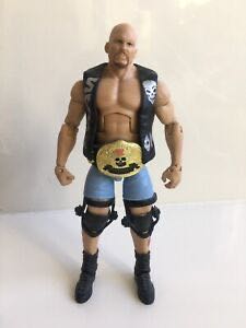 Stone Cold Steve Austin - WWE Mattel (WWE Hall of Fame Series 1) action figure collectible - Main Image 3