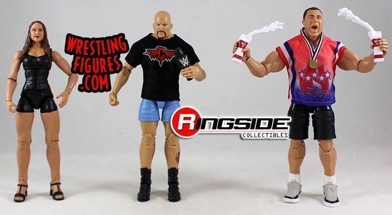 Stone Cold Steve Austin - WWE Mattel (WWE Elite 3 Pack) action figure collectible - Main Image 2