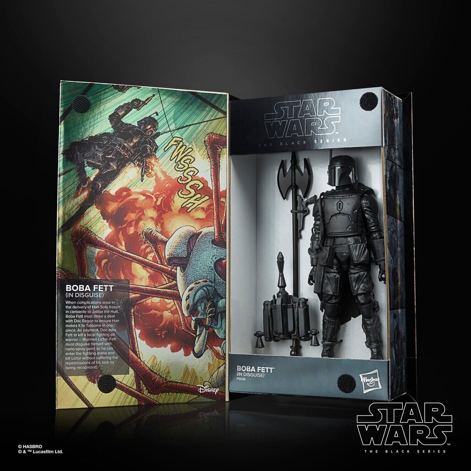 Boba Fett - In Disguise - Bounty Hunter Wars - Hasbro (Black Series) action figure collectible [Barcode 5010994145620] - Main Image 4