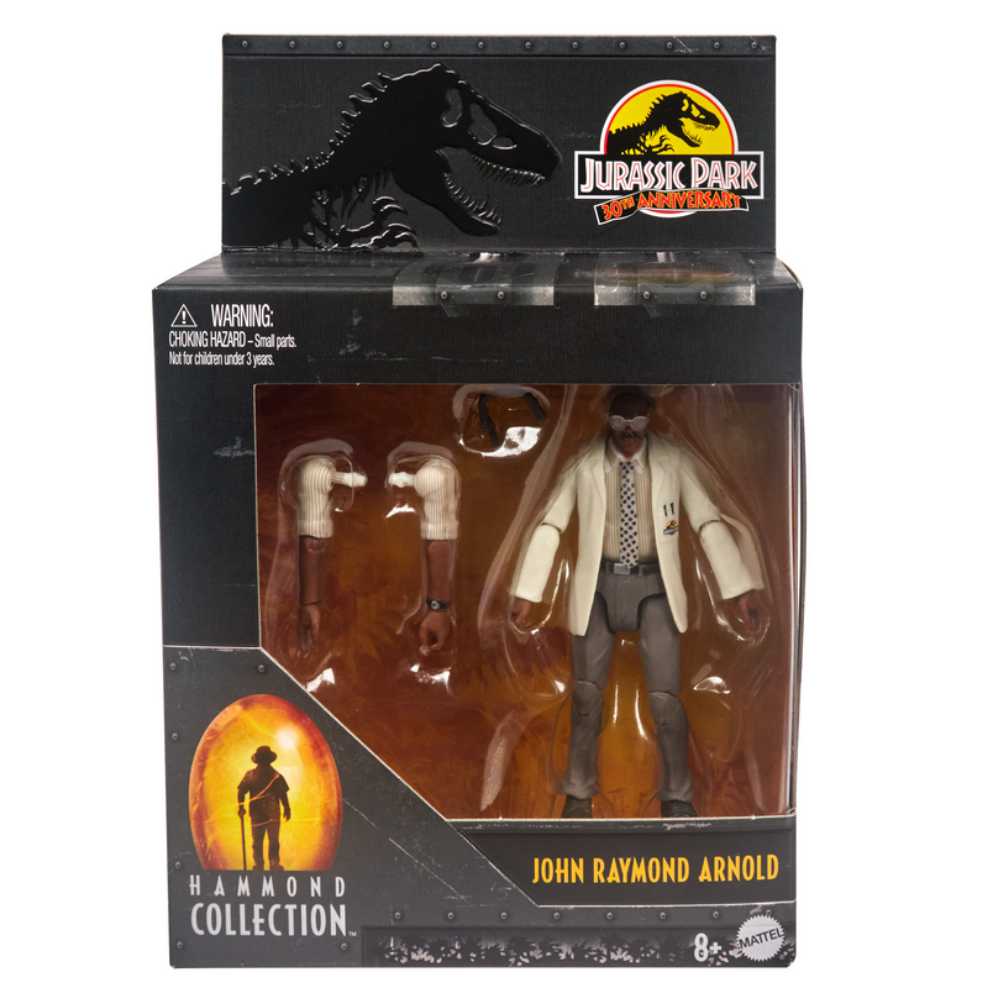 John Raymond Arnold - Mattel (Jurassic Park: Hammond Collection) action figure collectible [Barcode 194735117048] - Main Image 2