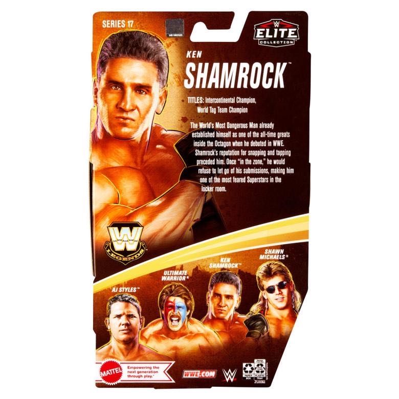 Ken Shamrock - WWE Mattel (WWE Elite Legends Series 17) action figure collectible - Main Image 2