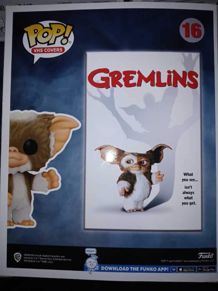 16 Gizmo (Flocked) (Size) - Gremlins - Funko (Funko Pop! VHS Covers) action figure collectible [Barcode 889698609999] - Main Image 2