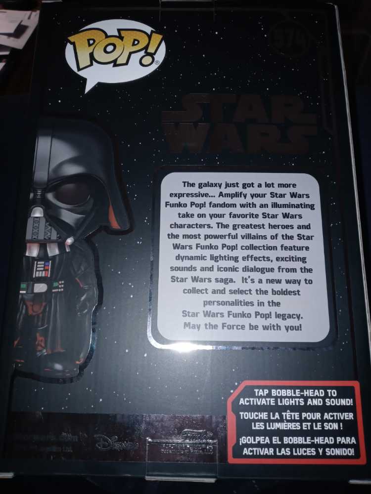 DARTH VADER - Funko (Star Wars) action figure collectible [Barcode 889698666497] - Main Image 2