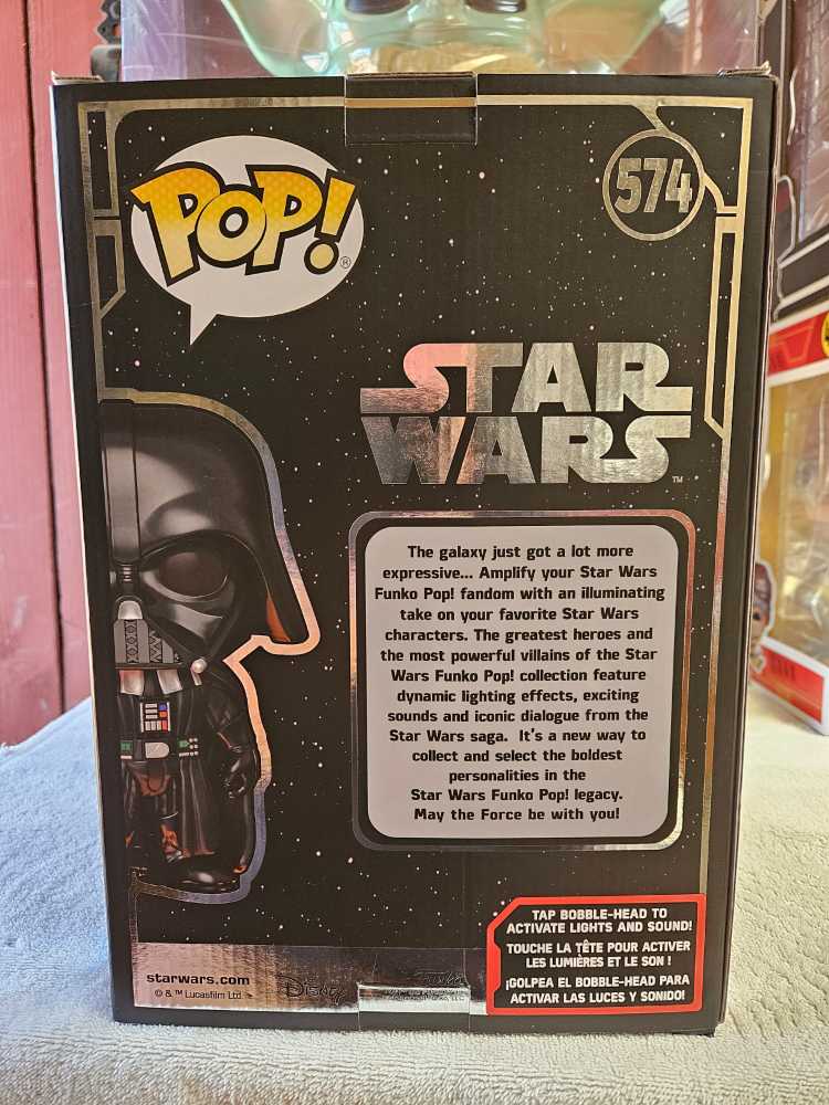 DARTH VADER - Funko (Star Wars) action figure collectible [Barcode 889698666497] - Main Image 3