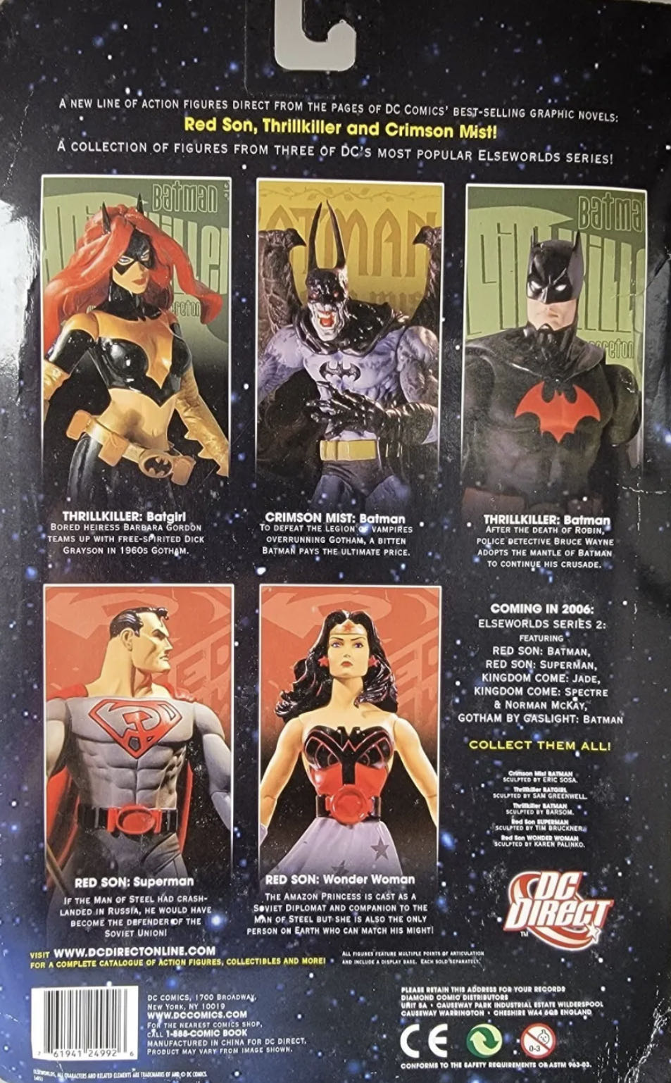 DC Direct (2005) (104x01) Superman - DC Direct (DC Elseworlds) action figure collectible - Main Image 4