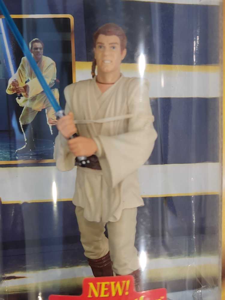 Obi-Wan Kenobi (Epic Force) - Hasbro (Star Wars: Phantom Menance Episode 1) action figure collectible [Barcode 076281841571] - Main Image 3