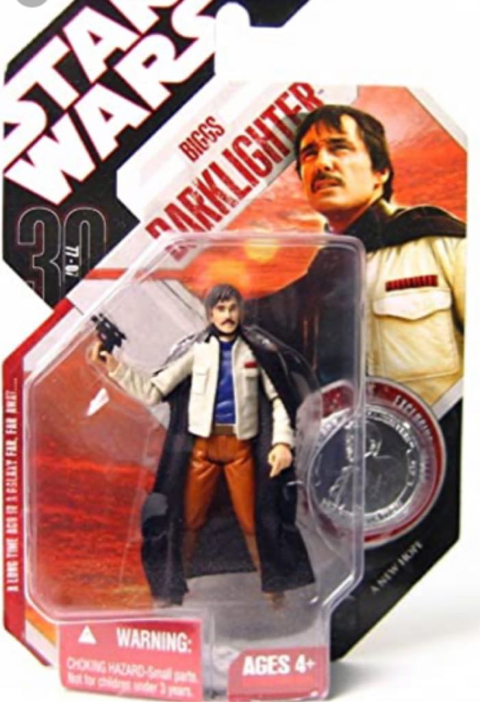* Loose Biggs Darklighter Tosche Station ANH Deleted Scene) Sw30th #17 - Hasbro (Star Wars: 30th Anniversary Collection) action figure collectible - Main Image 2