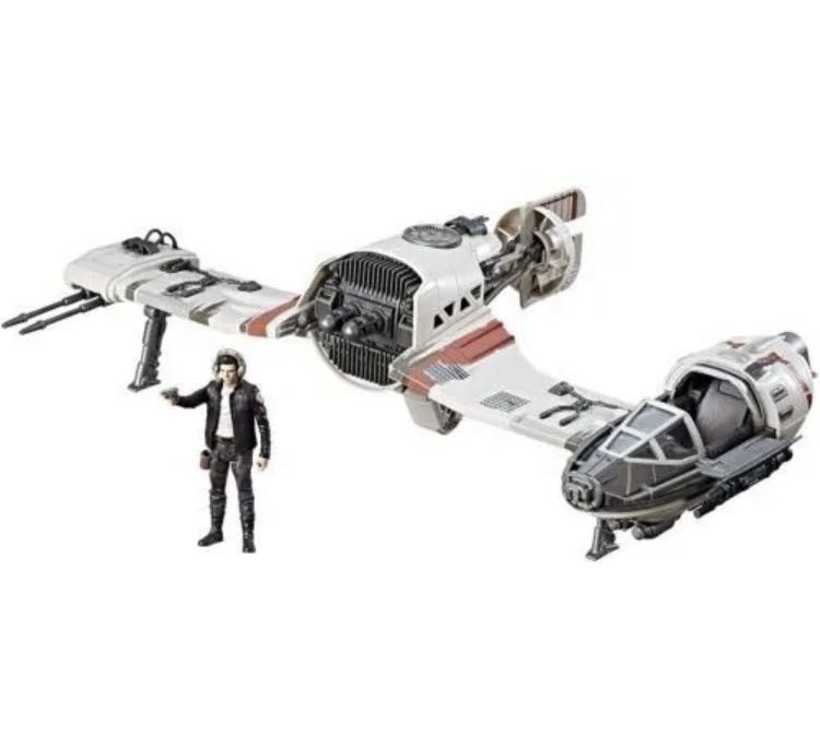 Resistance Ski Speeder (with Captain Poe Dameron) TLJ Force Link - Hasbro (Star Wars Episode VIII: The Last Jedi) action figure collectible - Main Image 3