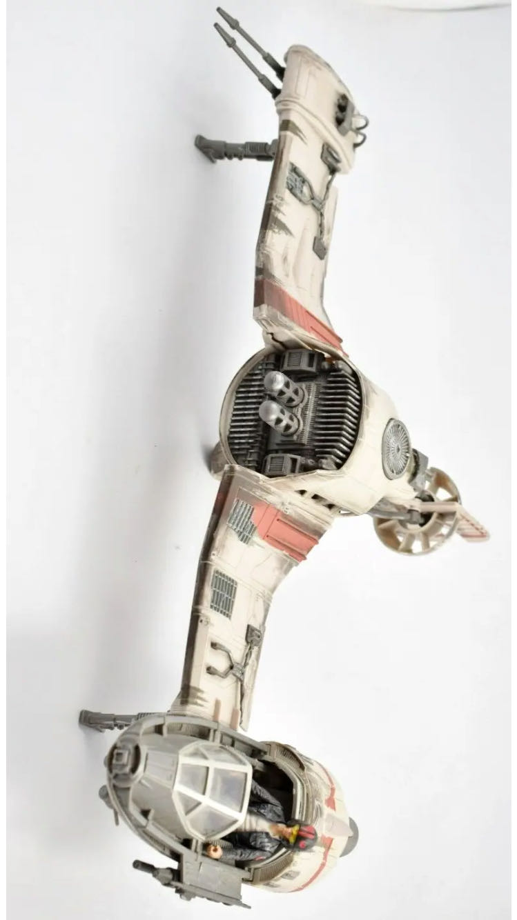 Resistance Ski Speeder (with Captain Poe Dameron) TLJ Force Link - Hasbro (Star Wars Episode VIII: The Last Jedi) action figure collectible - Main Image 4