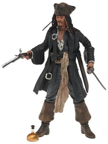 Captain Jack Sparrow  (Pirates of the Caribbean: TCOTBP) action figure collectible [Barcode 634482301371] - Main Image 2