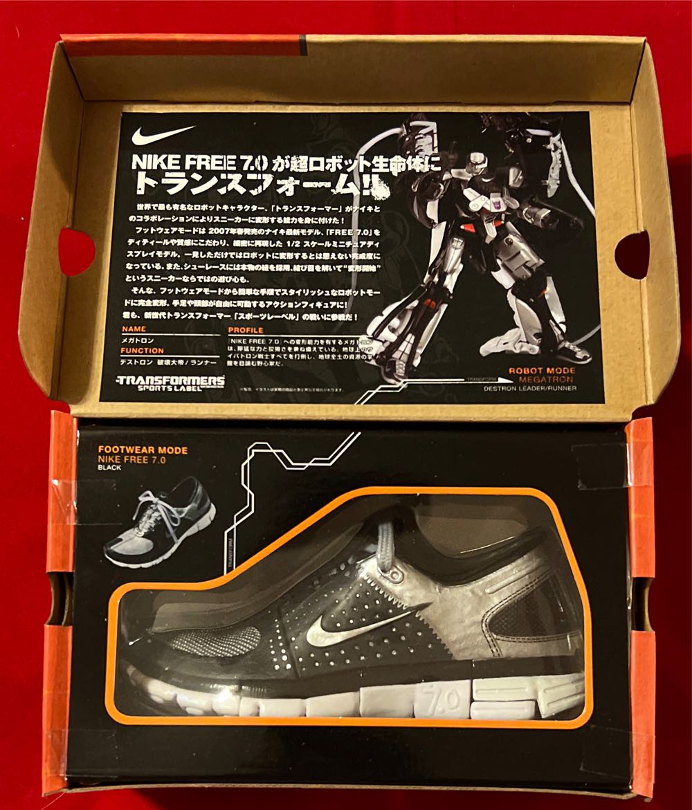 Megatron Nike Free (Transformers Sports Label)  (Transformers Sports Label) action figure collectible [Barcode 4904810760030] - Main Image 2