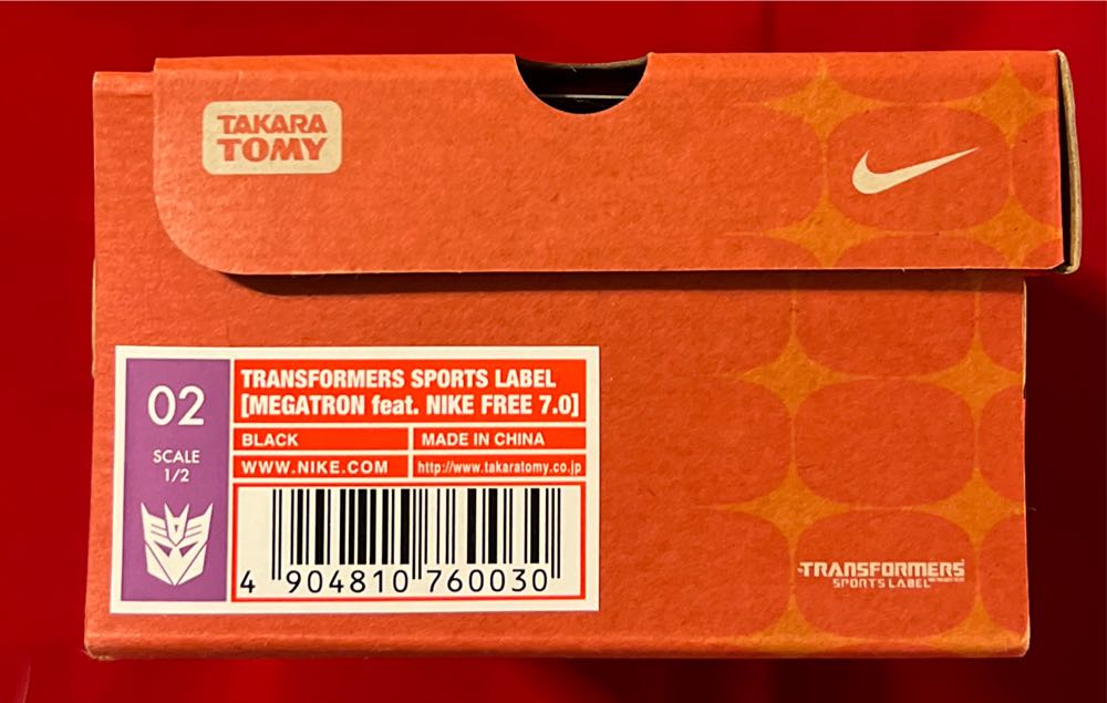 Megatron Nike Free (Transformers Sports Label)  (Transformers Sports Label) action figure collectible [Barcode 4904810760030] - Main Image 3
