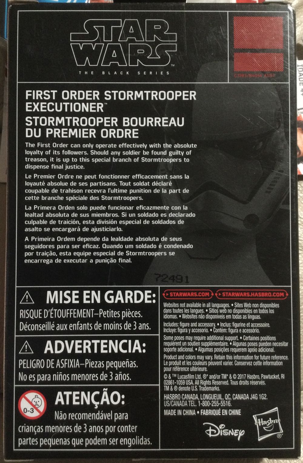 Black Series (‘15-‘17) - Stormtrooper Executioner (First Order) - Disney/ Hasbro (The Last Jedi) action figure collectible - Main Image 2
