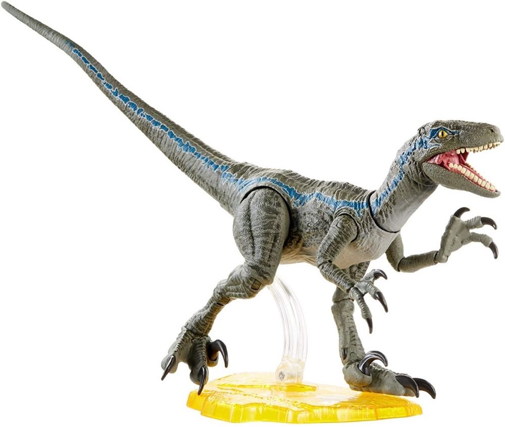 Velociraptor Blue - Mattel (JW Amber Collection) action figure collectible - Main Image 2