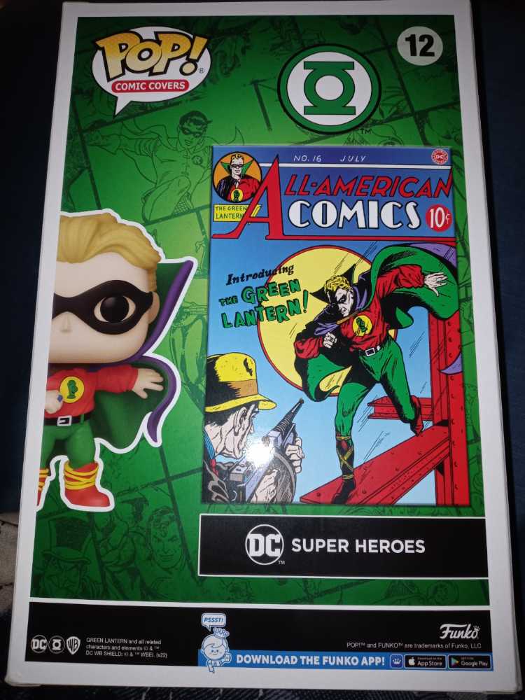 Funko Pop Comic Cover DC’s Green Lantern #12 - Funko (Comic Covers) (Comic Covers (Green Lantern)) action figure collectible [Barcode 889698682480] - Main Image 2