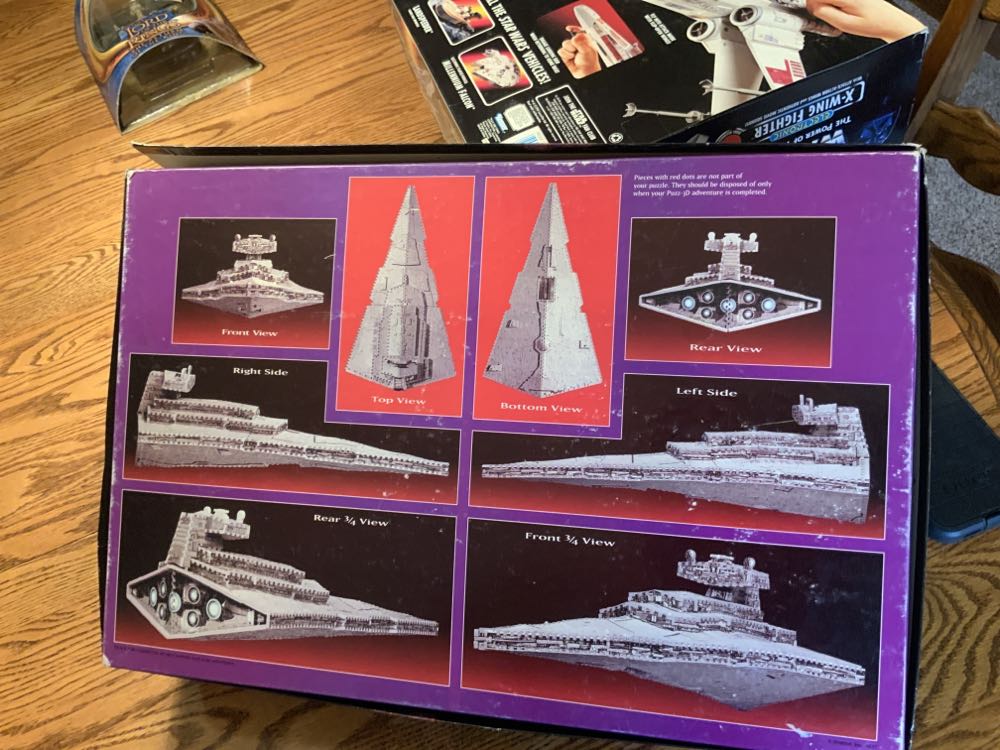 Puzzle-3d Star Wars Imperial Star Destroyer 823 Pieces  (Star Wars Puzzle) action figure collectible [Barcode 032244046179] - Main Image 2