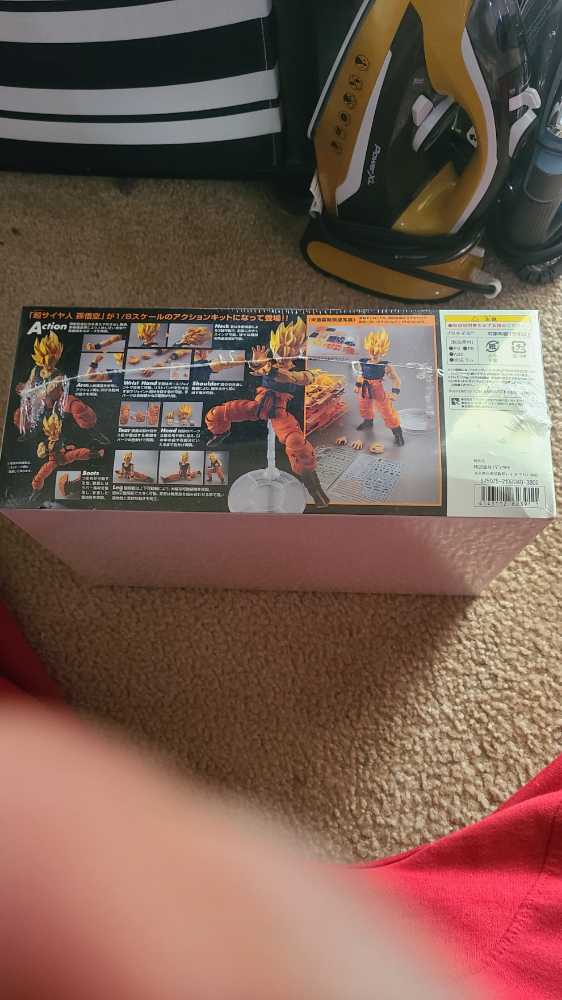 Bandai Figure Rise MG Dragon Ball Z Super Saiyan Son Goku Super Saiya Son Model Kit  action figure collectible [Barcode 4543112623911] - Main Image 3