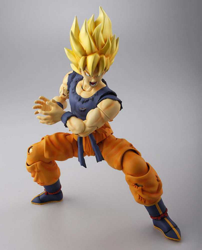 Bandai Figure Rise MG Dragon Ball Z Super Saiyan Son Goku Super Saiya Son Model Kit  action figure collectible [Barcode 4543112623911] - Main Image 4