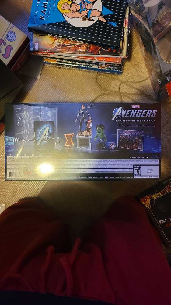 Playstation Marvel’s Avengers Earth’s Mightiest Edition Playstation 4 Collector’s Edition   action figure collectible [Barcode 662248922874] - Main Image 3