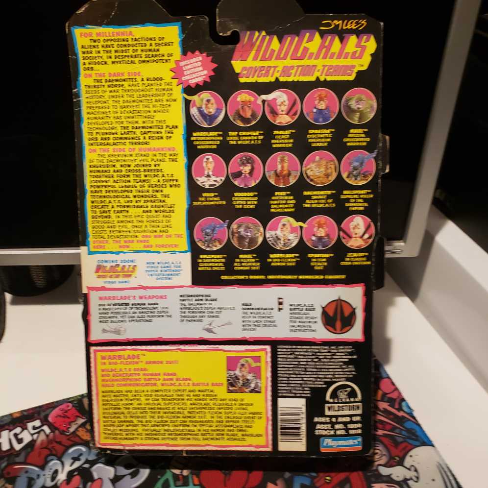 Jim Lee’s Wild Warblade Playmates - Playmates Toys action figure collectible [Barcode 043377018186] - Main Image 2