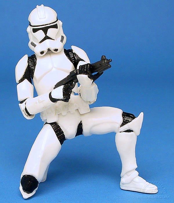 Clone Troopers 3 Pack - Star Wars (The Clone Wars) - Hasbro (Star Wars - Revenge Of The Sith) action figure collectible [Barcode 653569039792] - Main Image 3