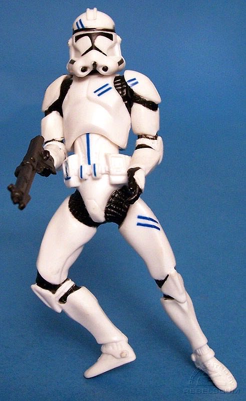 Clone Troopers 3 Pack - Star Wars (The Clone Wars) - Hasbro (Star Wars - Revenge Of The Sith) action figure collectible [Barcode 653569039792] - Main Image 4