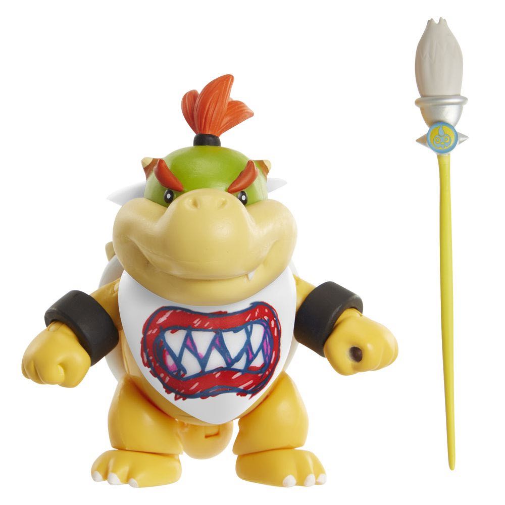 World of Nintendo: Bowser Jr. w/Mask - Jakks Pacific (World of Nintendo: Mini Figure) action figure collectible [Barcode 039897485737] - Main Image 2