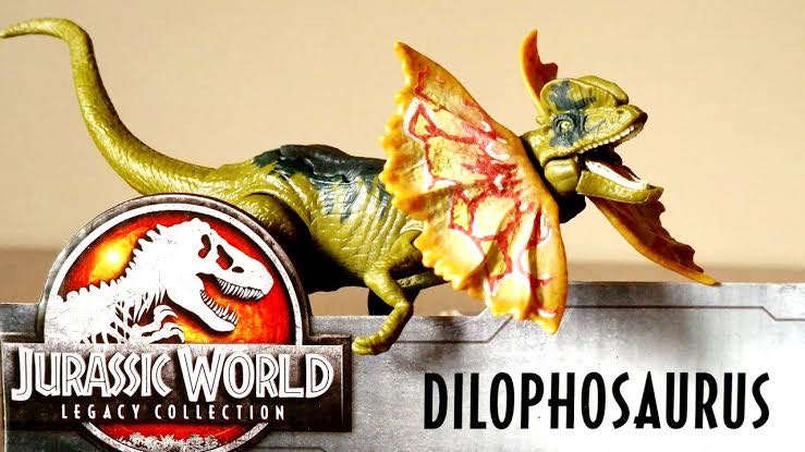 Dilophosaurus - Mattel (JW Legacy Collection) action figure collectible [Barcode 194735038688] - Main Image 2