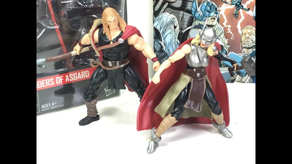 Marvel Legends: Comic 2-Pack: Odinson & Lady Thor - Disney/Hasbro (Marvel Legends) action figure collectible - Main Image 2