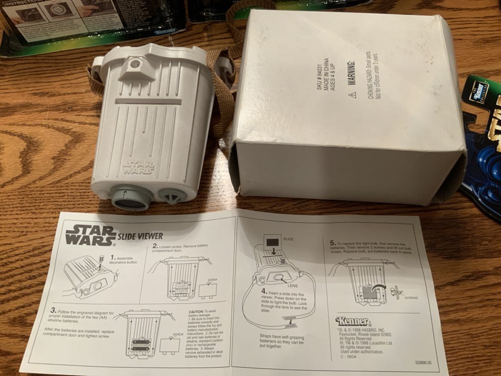 Vv) Luke’s Macrobinoculars - Kenner Hasbro (Freeze Frame Action Slide) action figure collectible [Barcode 076281698588] - Main Image 3