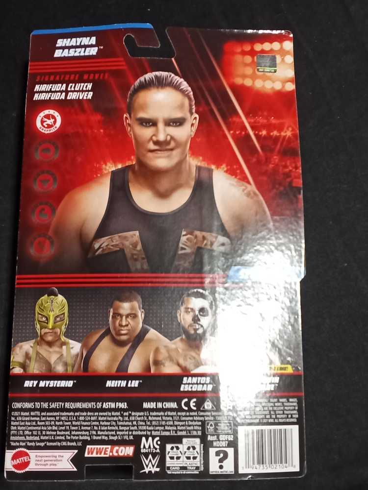 Shayna Baszler   (Elite Basic 127) action figure collectible [Barcode 194735021048] - Main Image 2