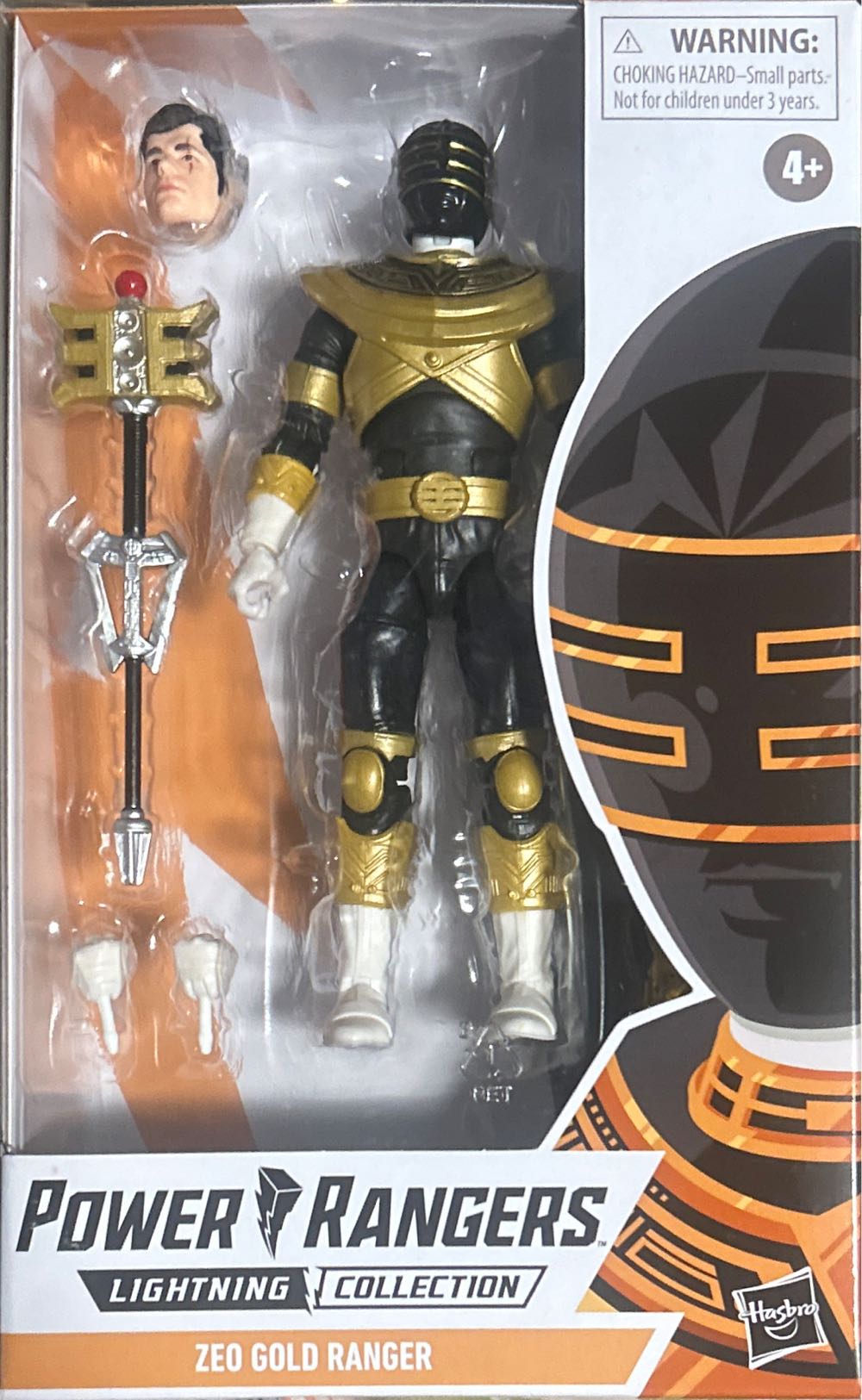 Lightning Collection Zeo Gold Ranger - Hasbro (Zeo Gold Ranger) action figure collectible [Barcode 630509936038] - Main Image 1