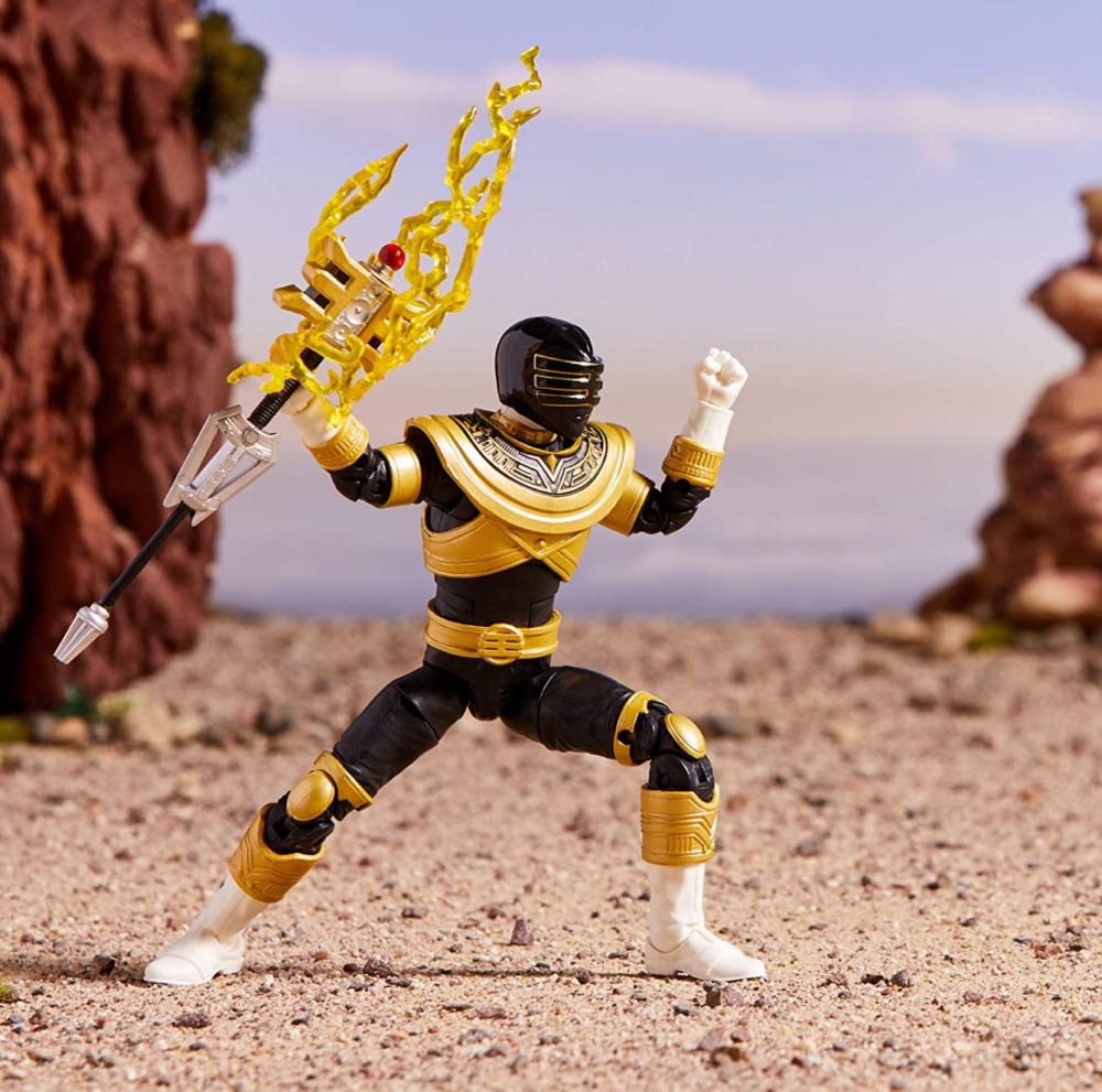 Lightning Collection Zeo Gold Ranger - Hasbro (Zeo Gold Ranger) action figure collectible [Barcode 630509936038] - Main Image 4