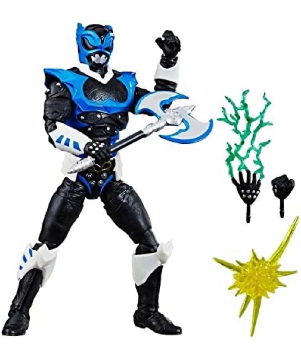 In Space Psycho Blue Ranger - Hasbro (Psycho Blue Ranger) action figure collectible [Barcode 630509857326] - Main Image 4