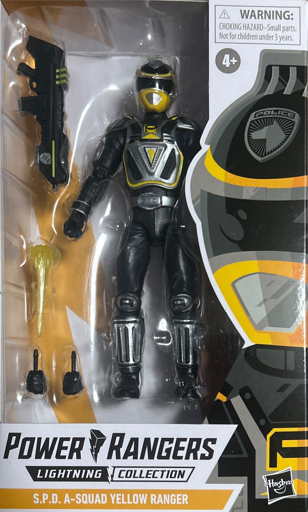 S.P.D. A-Squad Yellow Ranger - Hasbro (A-Squad Yellow Ranger) action figure collectible - Main Image 1