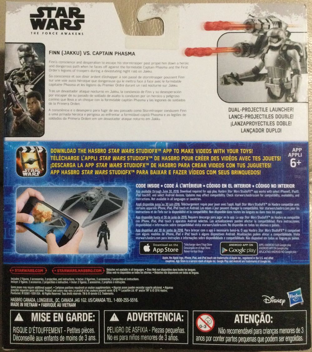 Rogue One Collection - 2packs - Captain Phasma/ Finn - Disney/ Hasbro (Rogue One) action figure collectible - Main Image 2