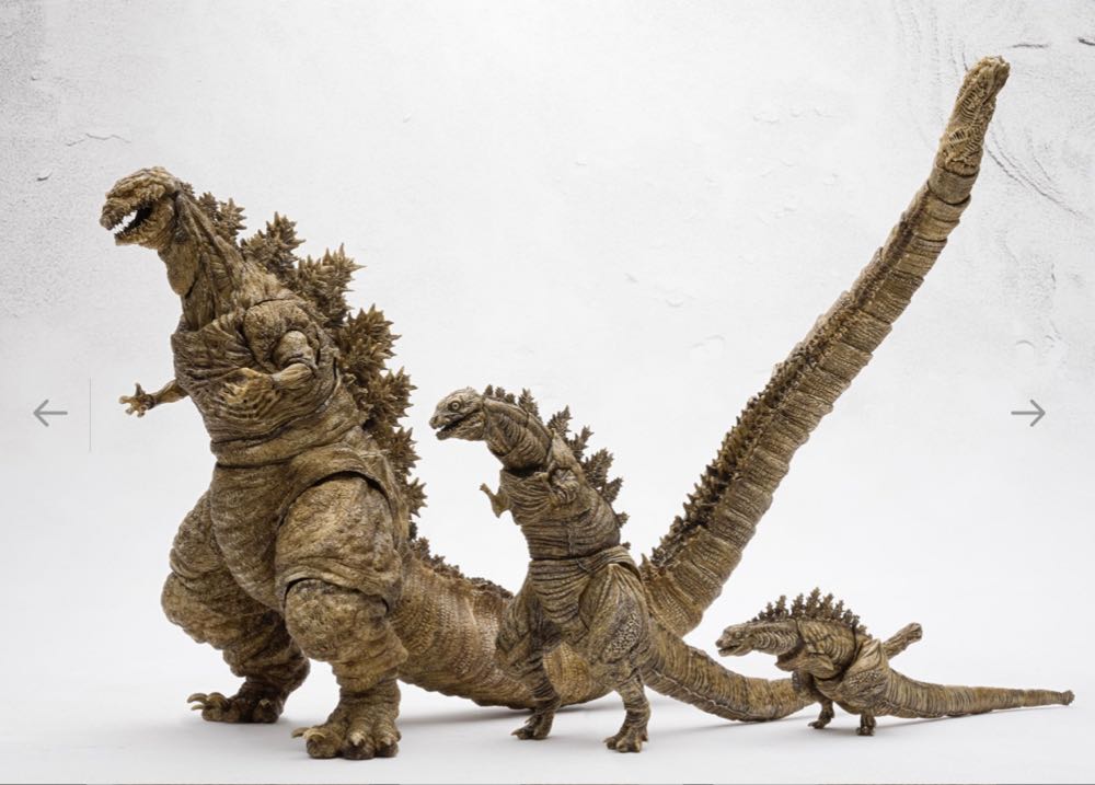Godzilla (2016) 2nd & 3rd Forms Set Maquette Ver. - Tamashi nations (S.H. MonsterArts) action figure collectible - Main Image 4