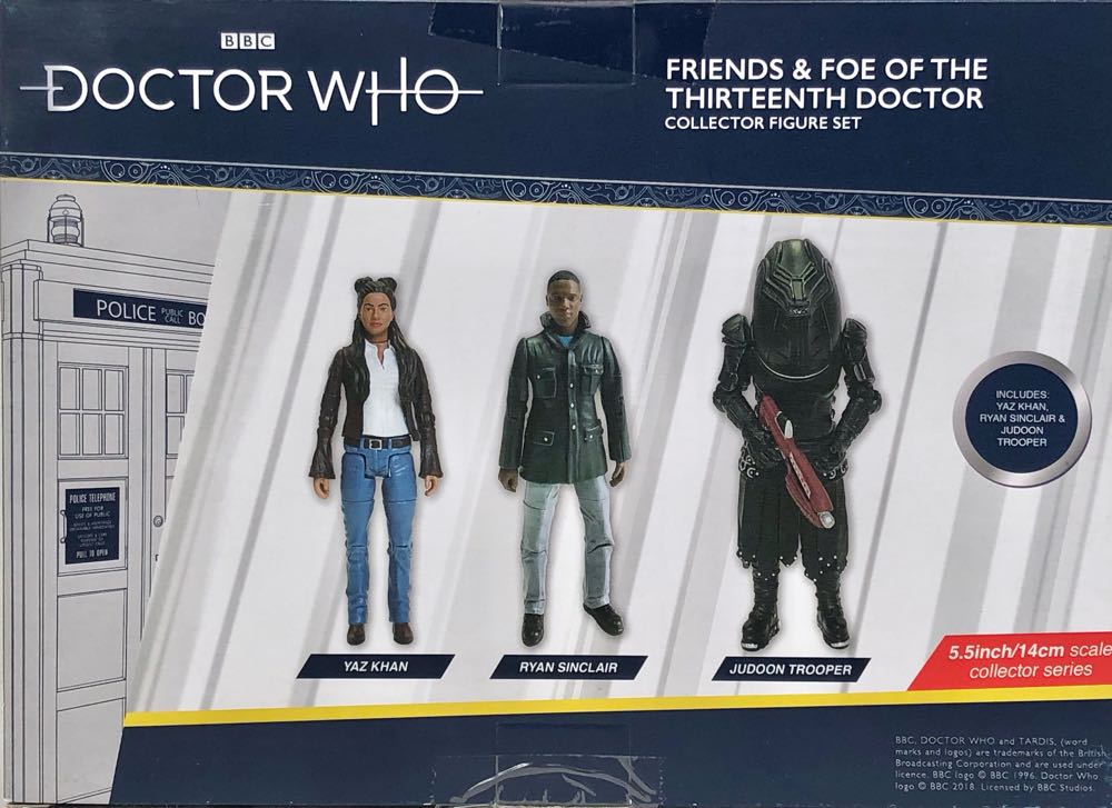 (D) Friends & Foe Of The 13th Doctor - Character Options (Doctor Who) (Doctor Who) action figure collectible - Main Image 2